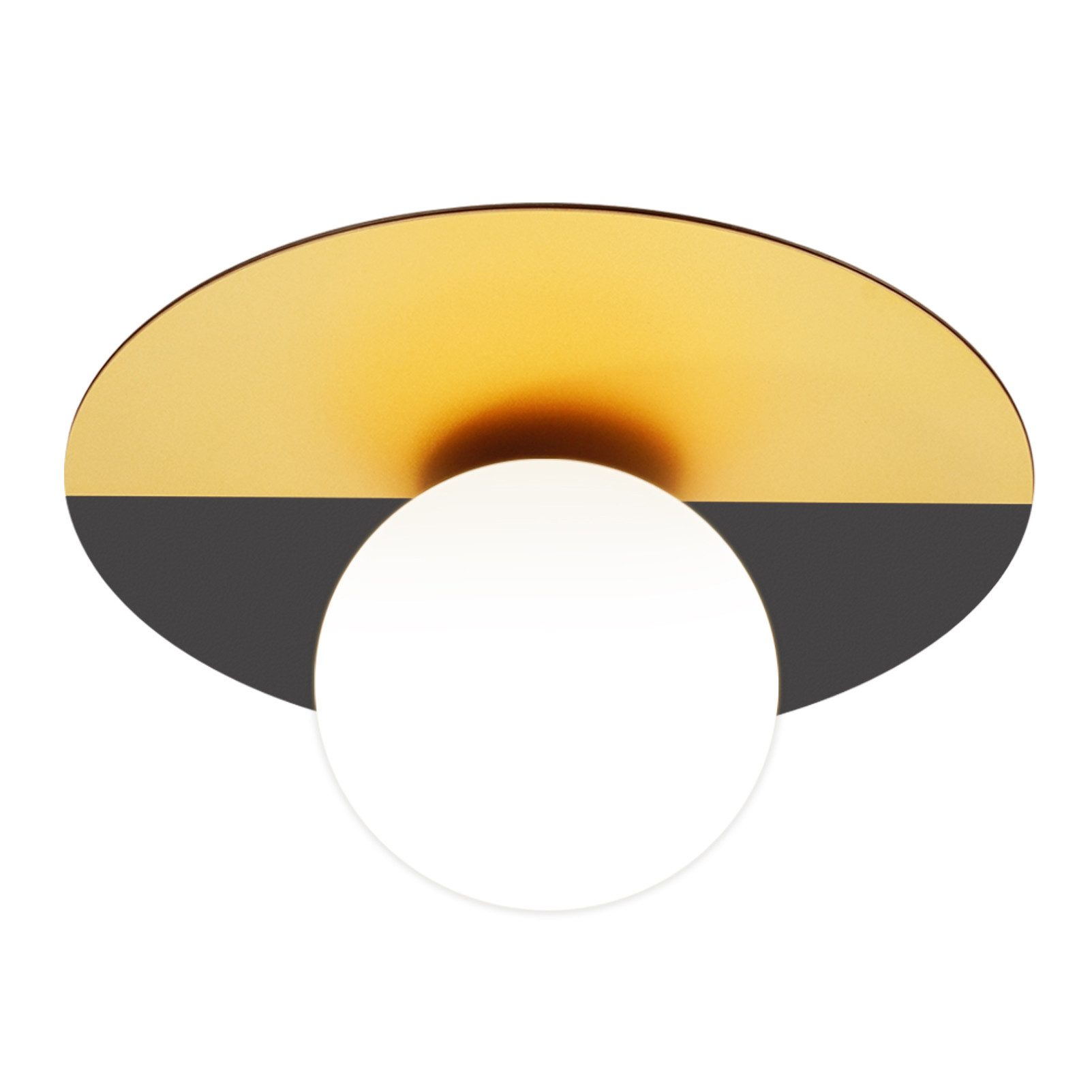 NETTLIFE vintage - væglampe lavet af glas og metal, moderne design, E14