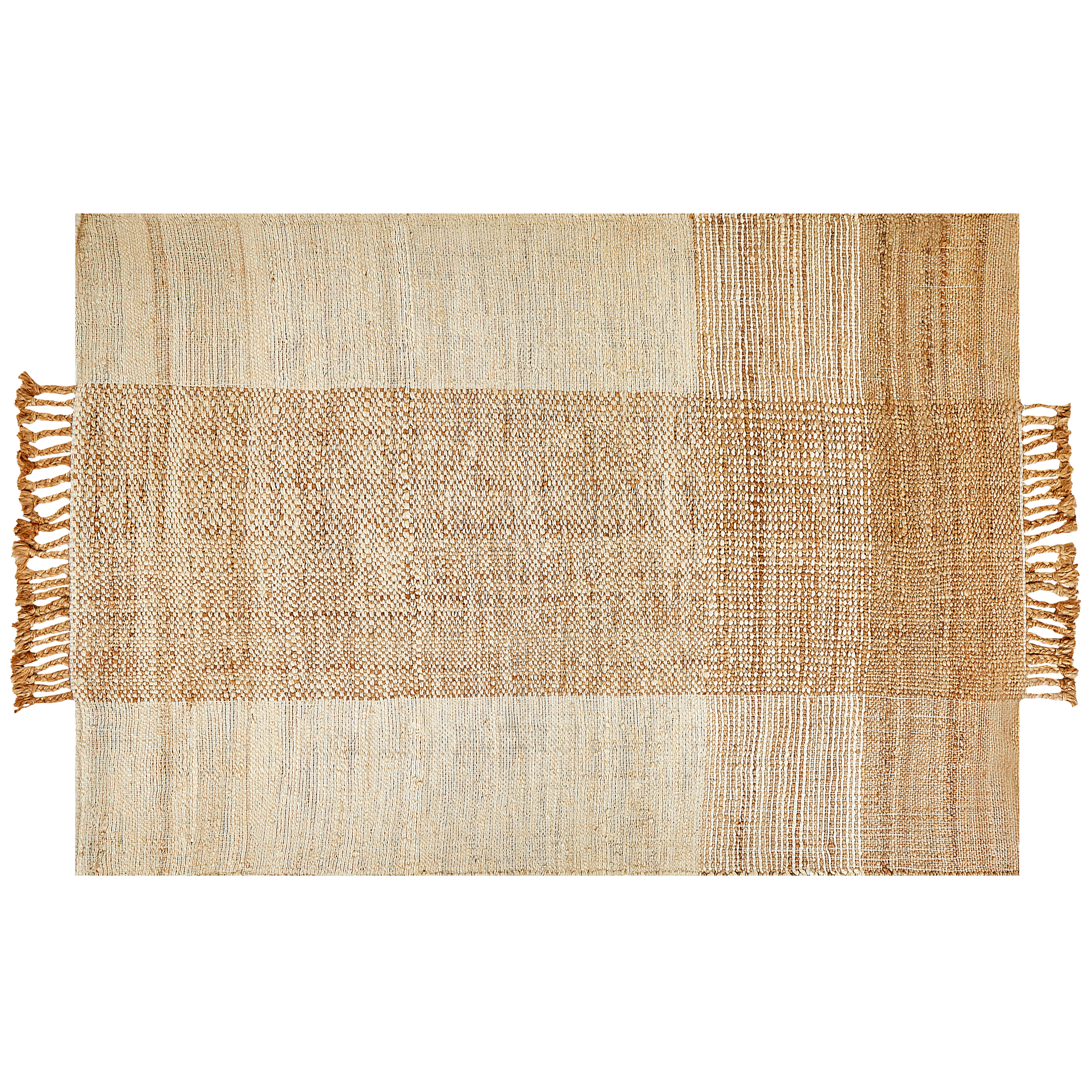 Gulvtæppe HAMZALAR Beige 140 x 200 cm Jute