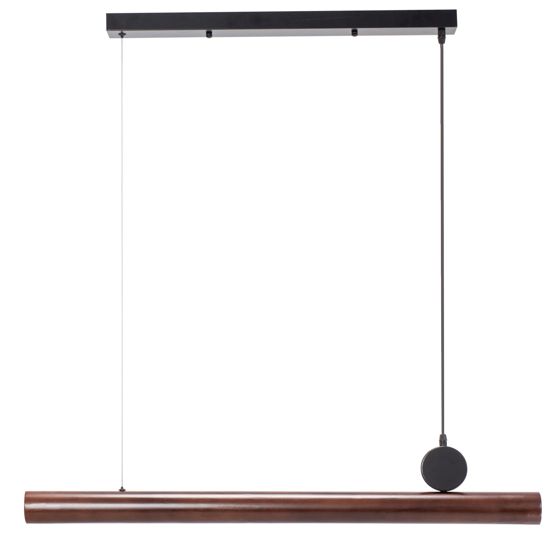 TOOLIGHT hængende loftlampe APP969-1CP FOREST LINE LED Sort 88x88x20cm