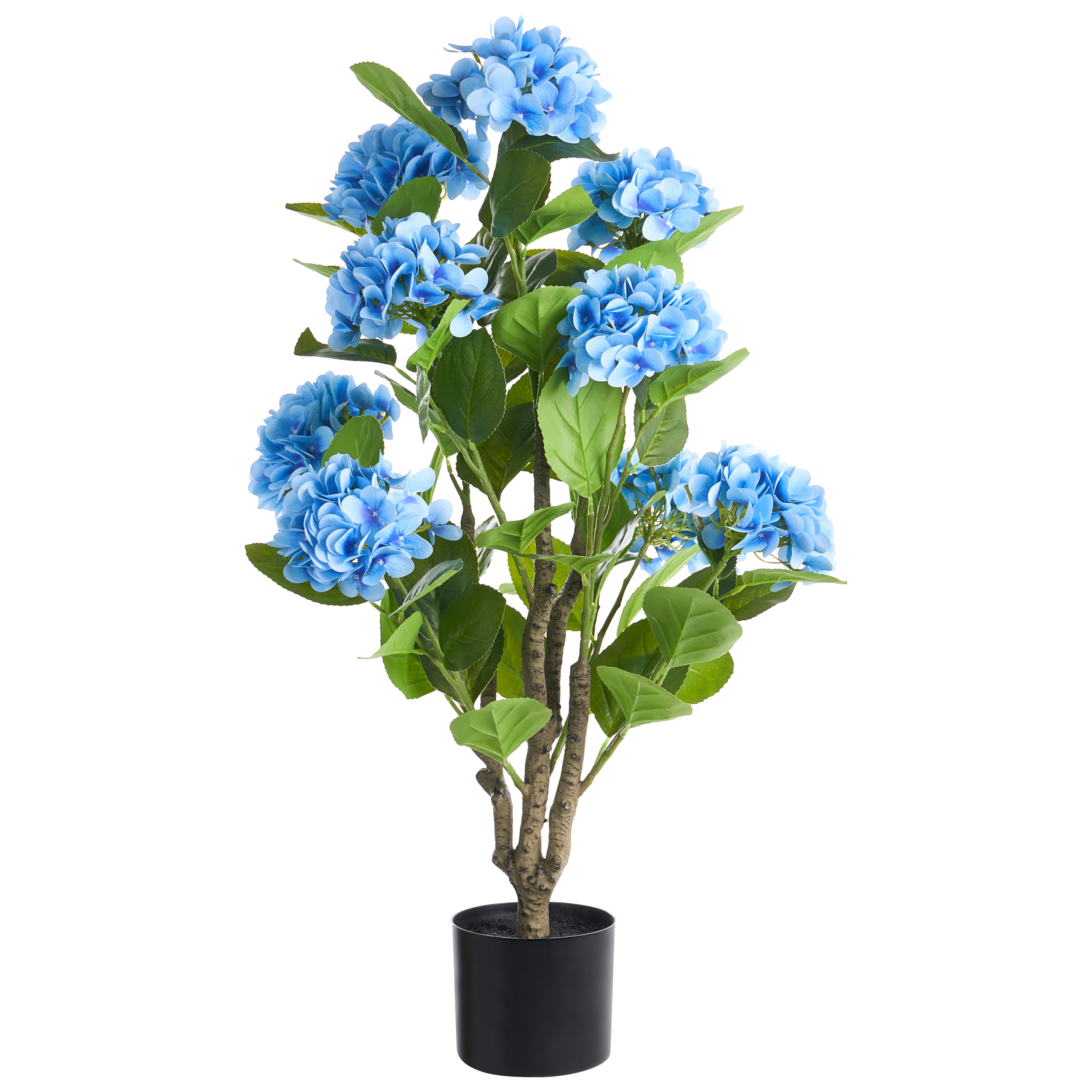 Kunstig plante HORTENSIUM 90 cm Blå