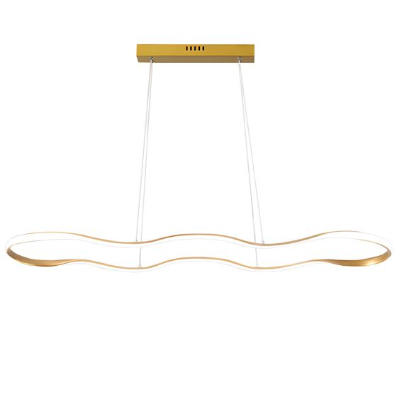 TOOLIGHT hængende loftlampe LHJ027-CP Guld 120x20x15cm