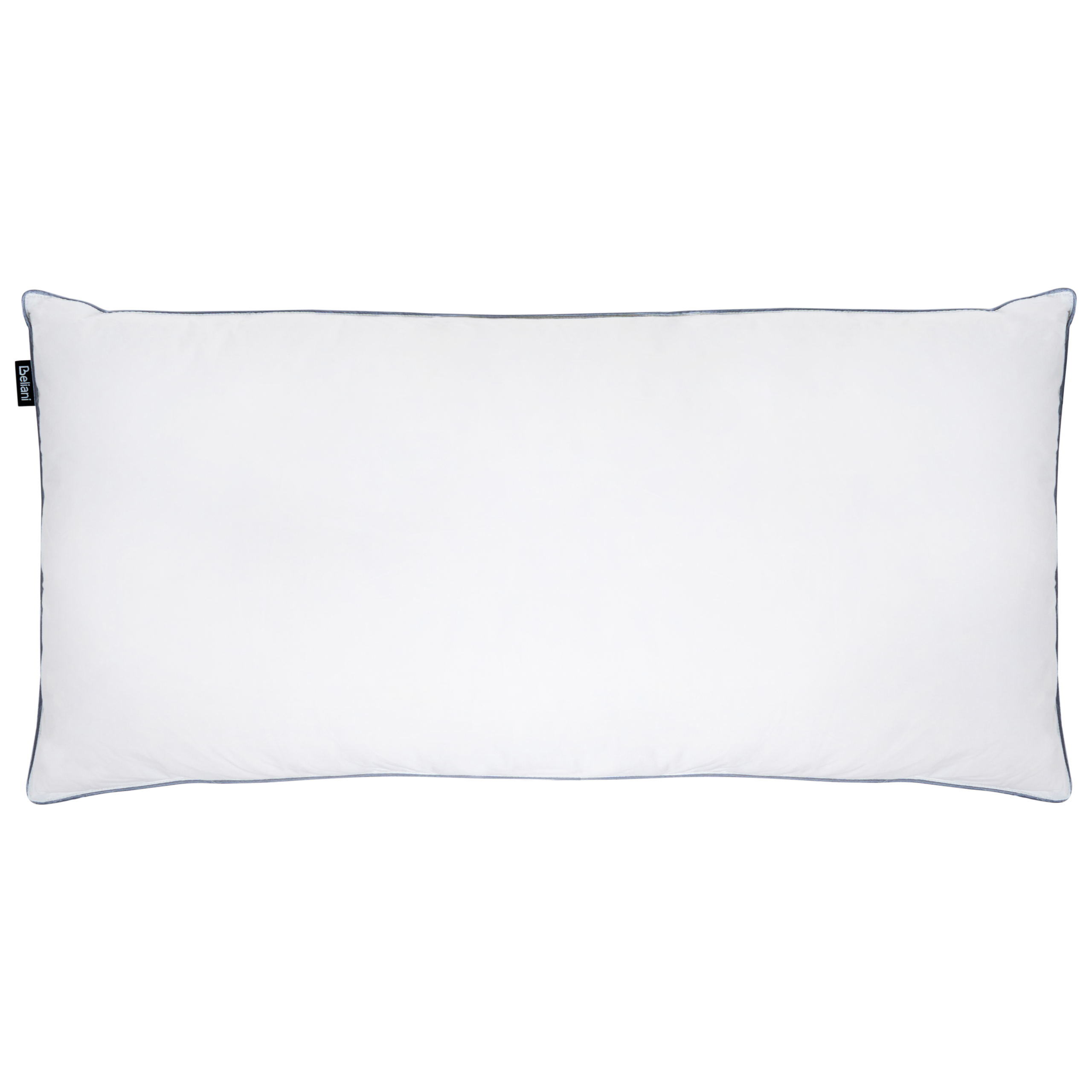 3-kammer pude TEIDE Høj 40 x 80 cm Andefjer og andedun Hvid