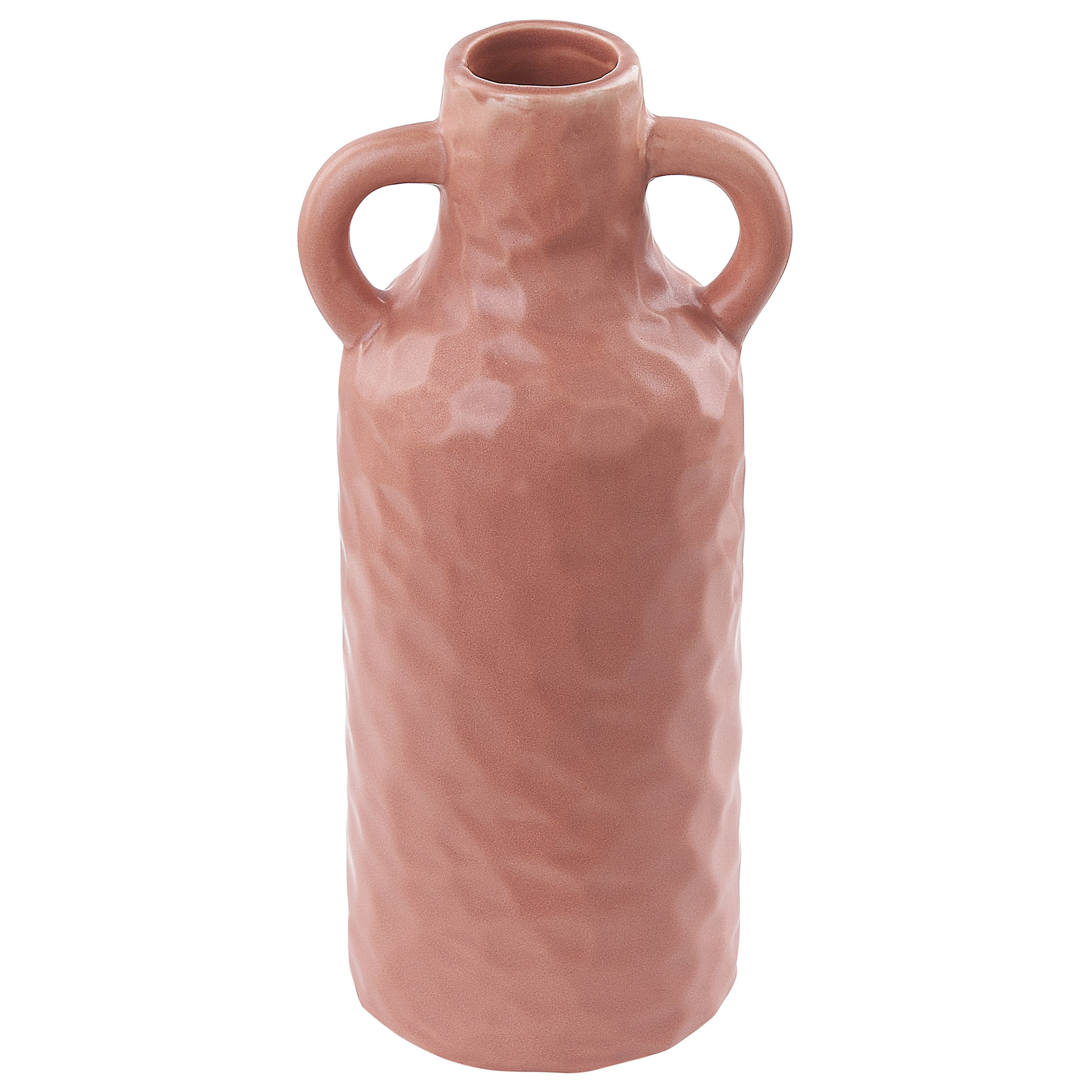 Blomstervase DRAMA 24 cm Keramik Pastellrosa