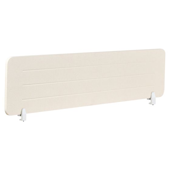 Skrivebordsdeler ZIGGY 160 x 40 cm Lys Beige