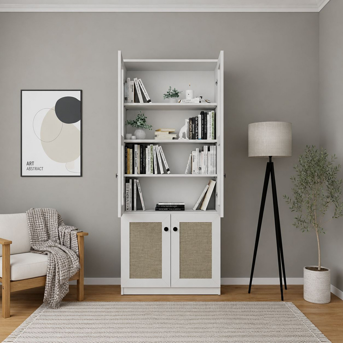 Norda Design Multifunktionsskab Lisa 1600 37 x 80 x 190 cm