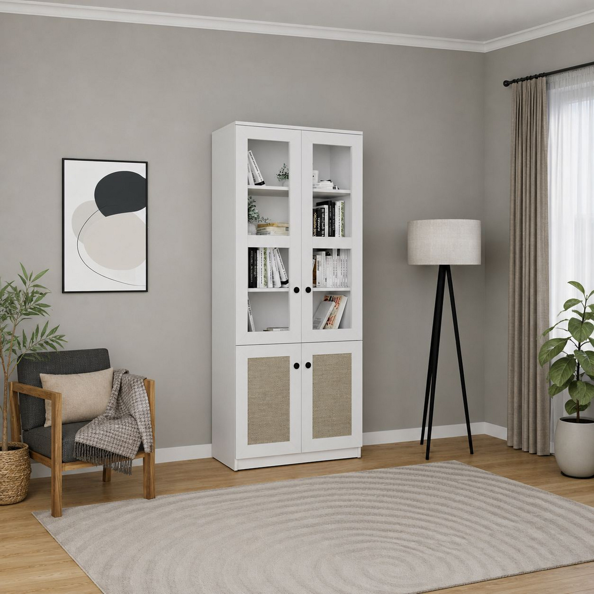 Norda Design Multifunktionsskab Lisa 1600 37 x 80 x 190 cm