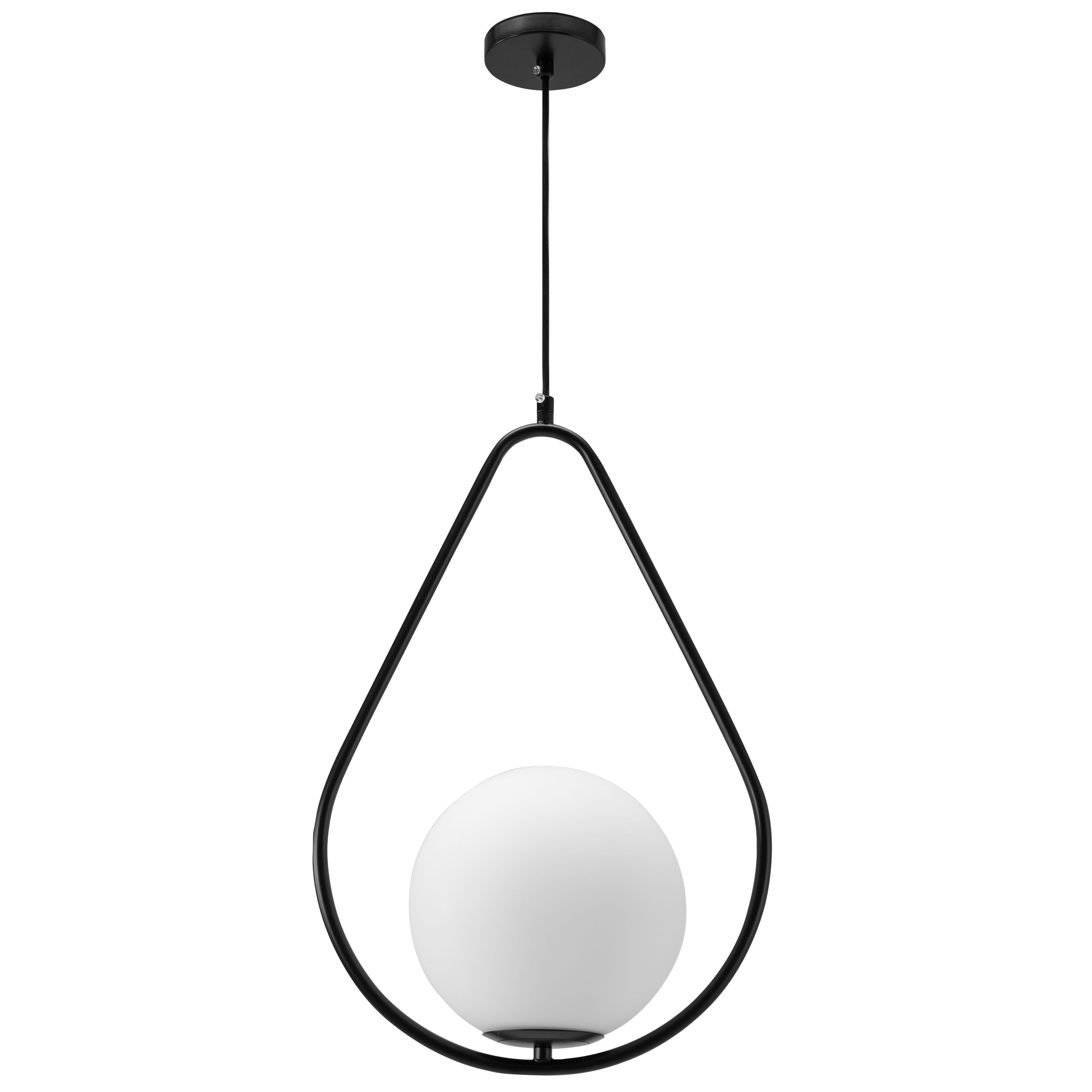 TOOLIGHT hængende loftlampe APP938-1CP Sort 47x34x61cm