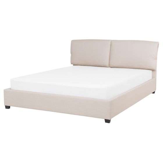 Seng BELFORT 160 x 200 cm Lys Beige