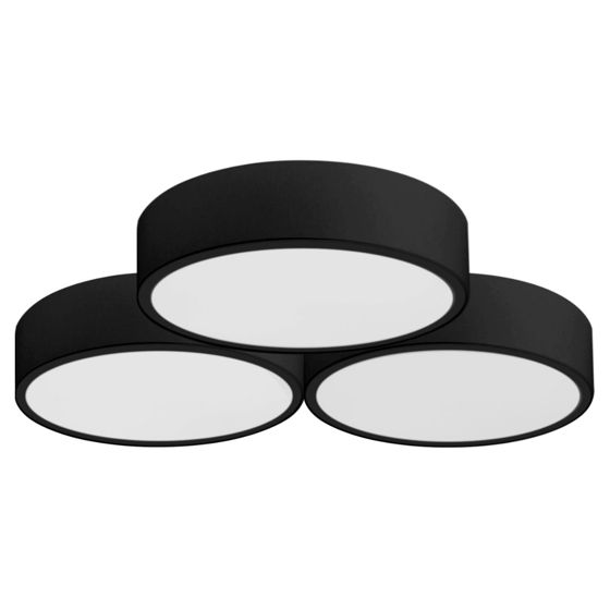 TOOLIGHT loftlampe APP878-C TRIPLE 40CM Sort 46x49x5cm