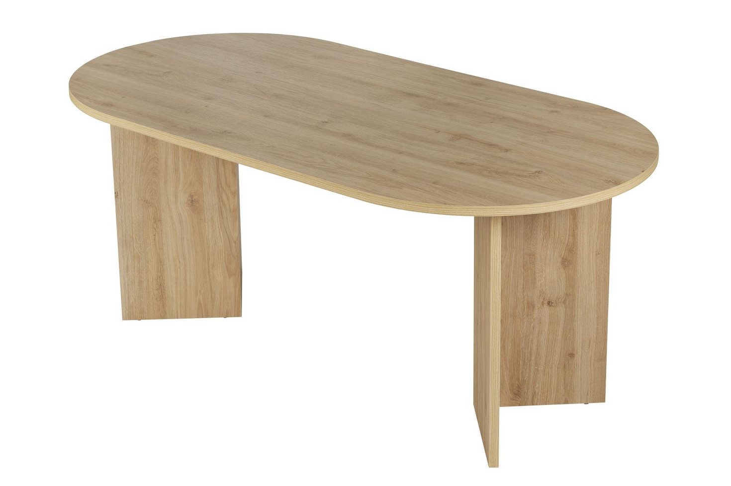 Norda Design Moderne spisebord, 180 x 90 x 75 cm | 100% melaminbelagt, 25 mm tyk | stilfuldt og holdbart