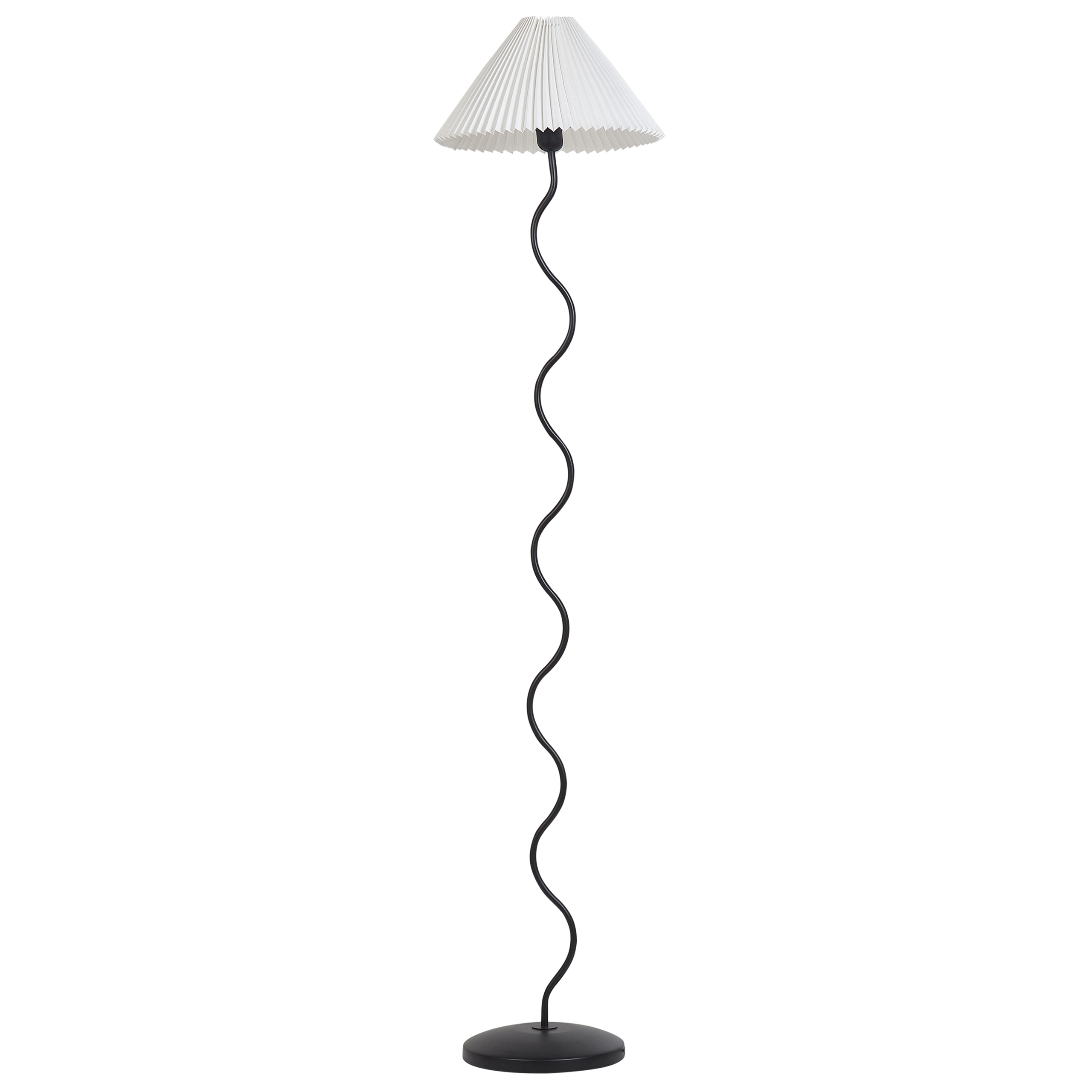 Gulvlampe JIKAWO Metal Sort