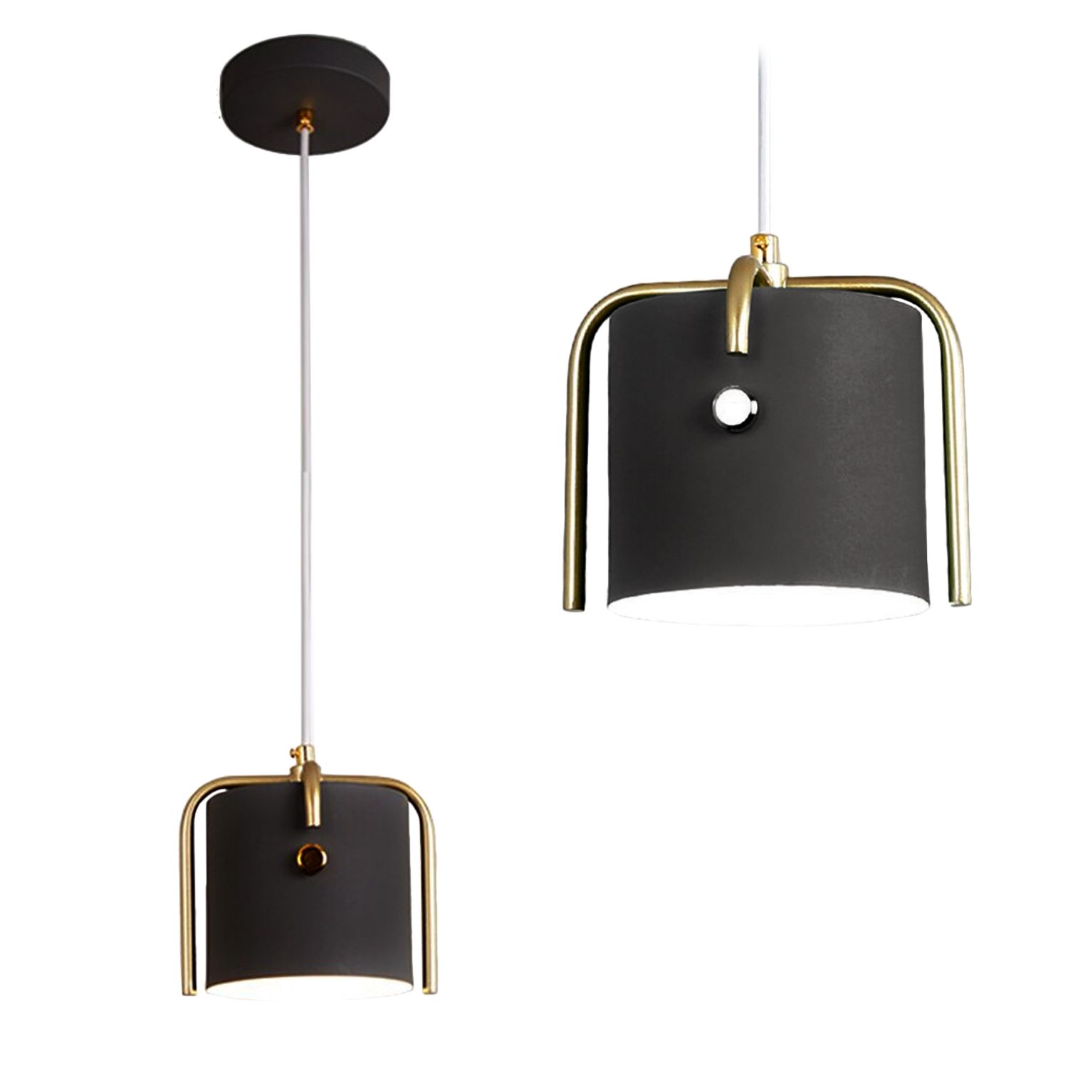 TOOLIGHT hængende loftlampe APP934-1CP ELEGANT Sort 13x13x14cm