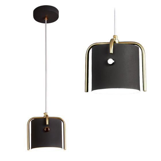TOOLIGHT hængende loftlampe APP934-1CP ELEGANT Sort 13x13x14cm