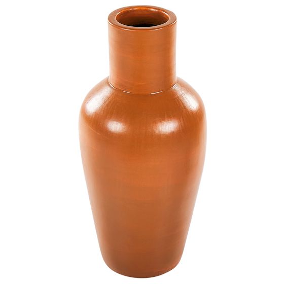 Dekovase KARFI 37 cm Keramik Orange