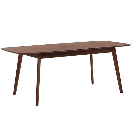 Spisebord med udtræk MADOX Mørk valnød 120/150 cm 75 cm