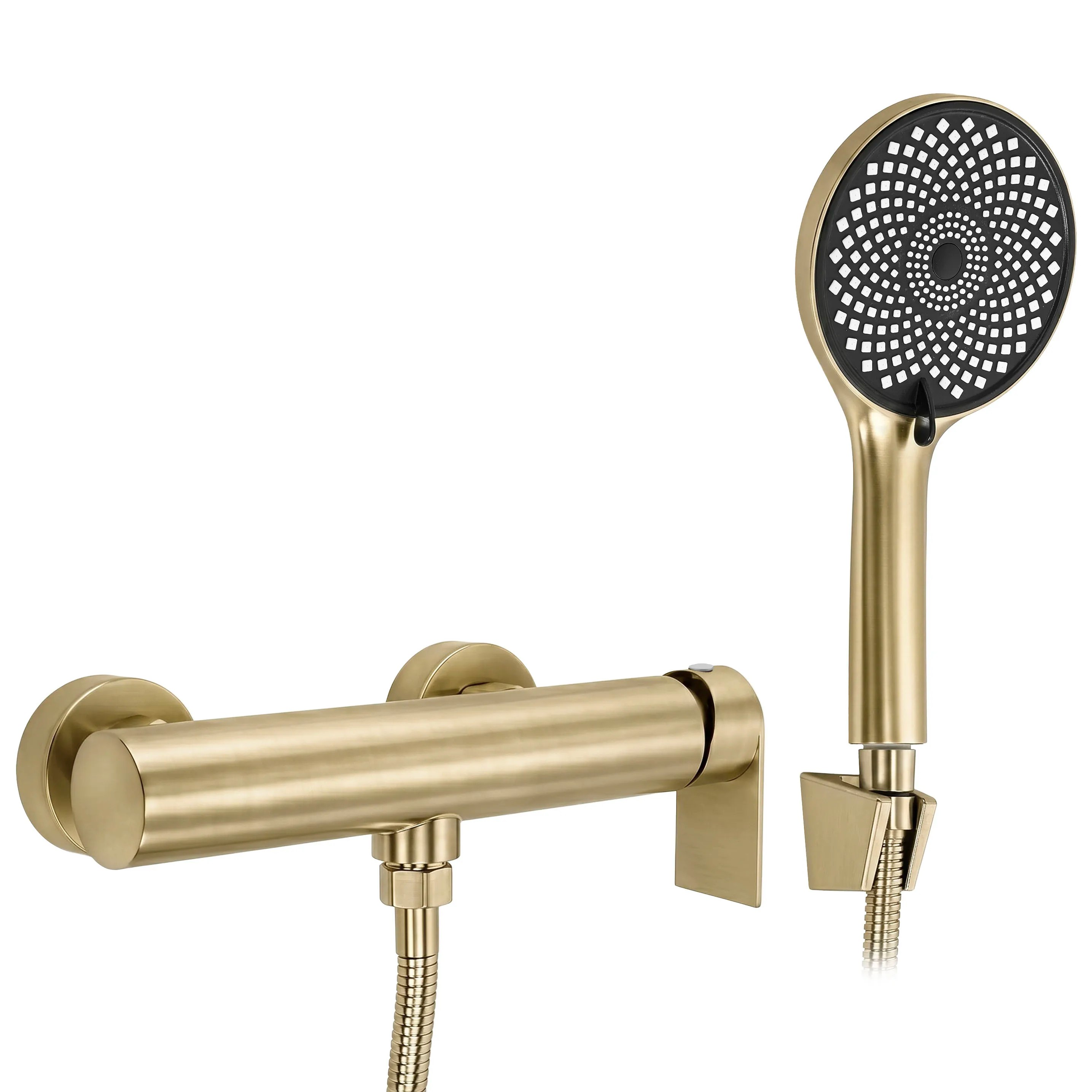 REA brusearmatur HUNTER Børstet guld, 7x26x8,5cm