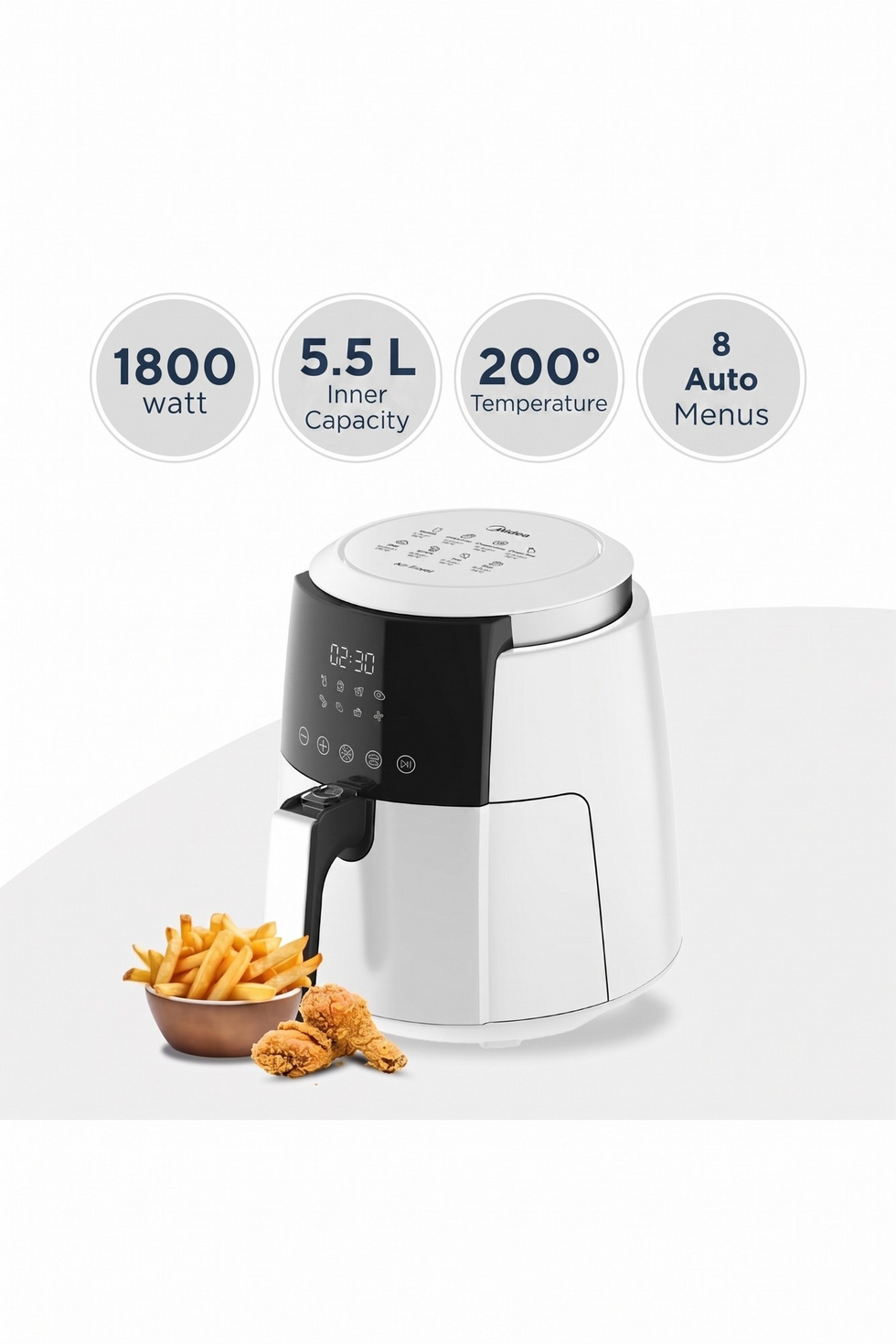 Norda Design Airfryer Fryolux 35 x 31 x 34 cm