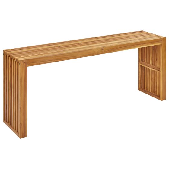 Havesofabord BELLANO 150 cm 35 cm Akacietræ Brun