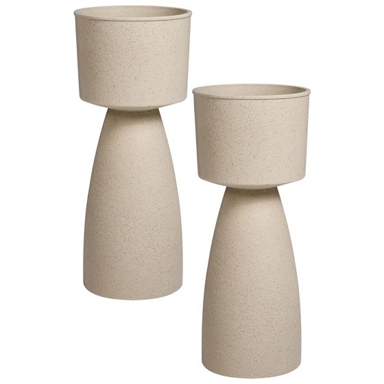 Urtepotte MYOSOTIS 28 cm Beige