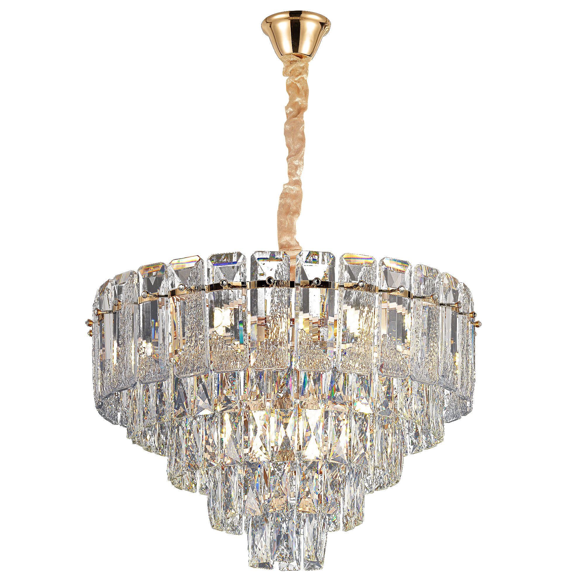 TOOLIGHT hængende loftlampe G056-CP 50cm 50CM Guld 79x48x34cm