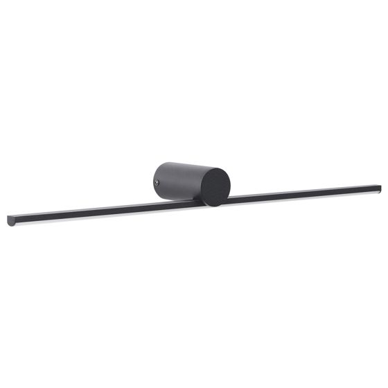 Billede og spejl LED-lys GABAS Metal Sort