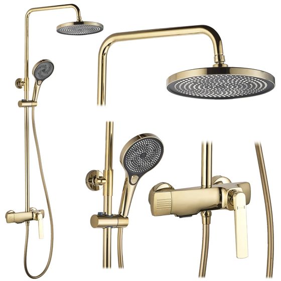 REA brusesæt REBEL , Guld, 50x25x135,5cm