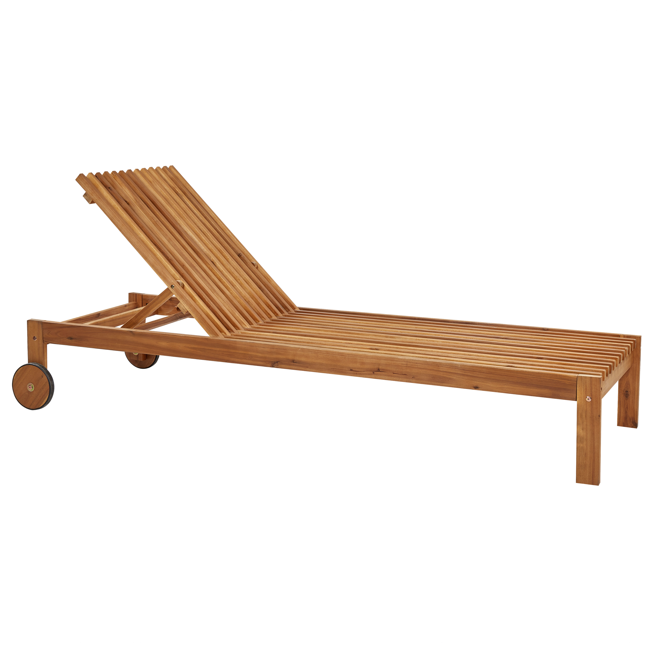 Liggestol BELLANO Akacietræ Brun