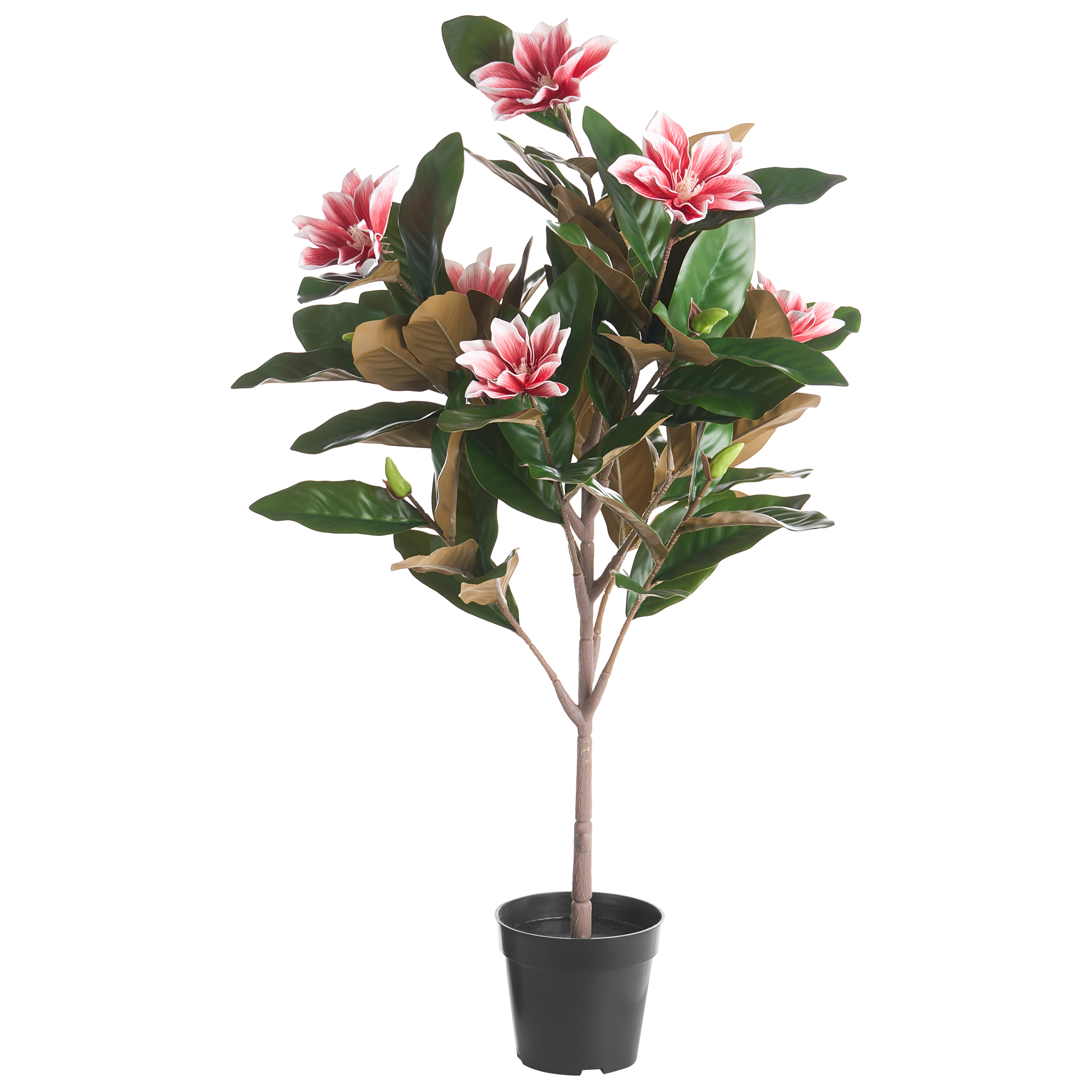 Kunstig plante MAGNOLIA TREE 90 cm Rød