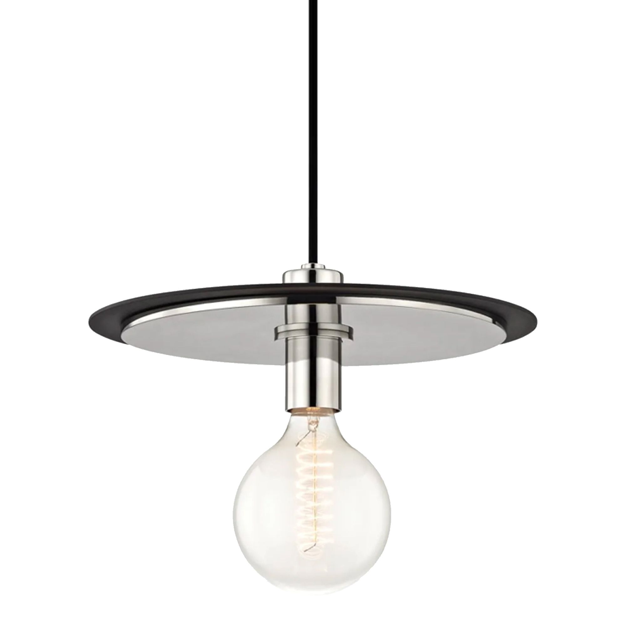 TOOLIGHT hængende loftlampe APP1214-1CP Sort 22,5x22,5x11cm