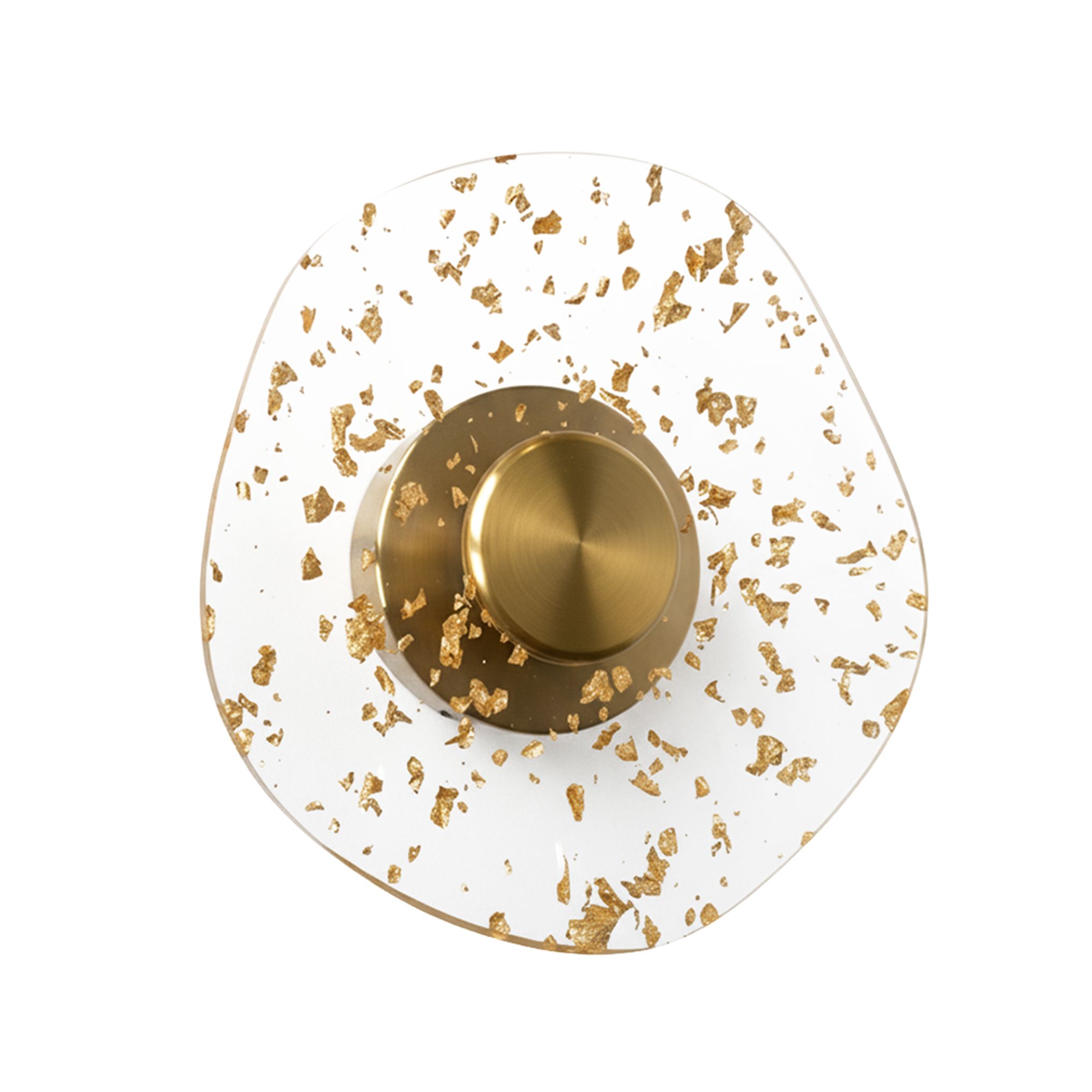 Toolight Væglampe APP1794-W LED Børstet guld 20x20x9cm