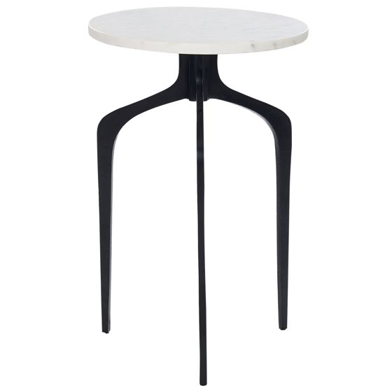 Bord TIHOI Marmor Sort/hvid