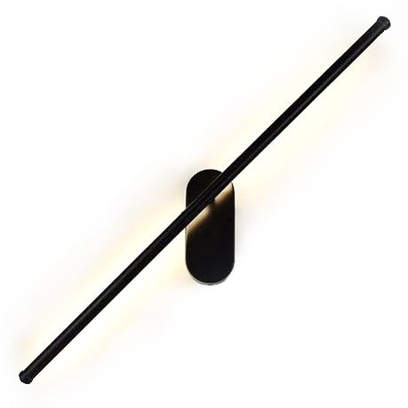TOOLIGHT væglampe LED APP583-1W Sort 92x92x7,5cm