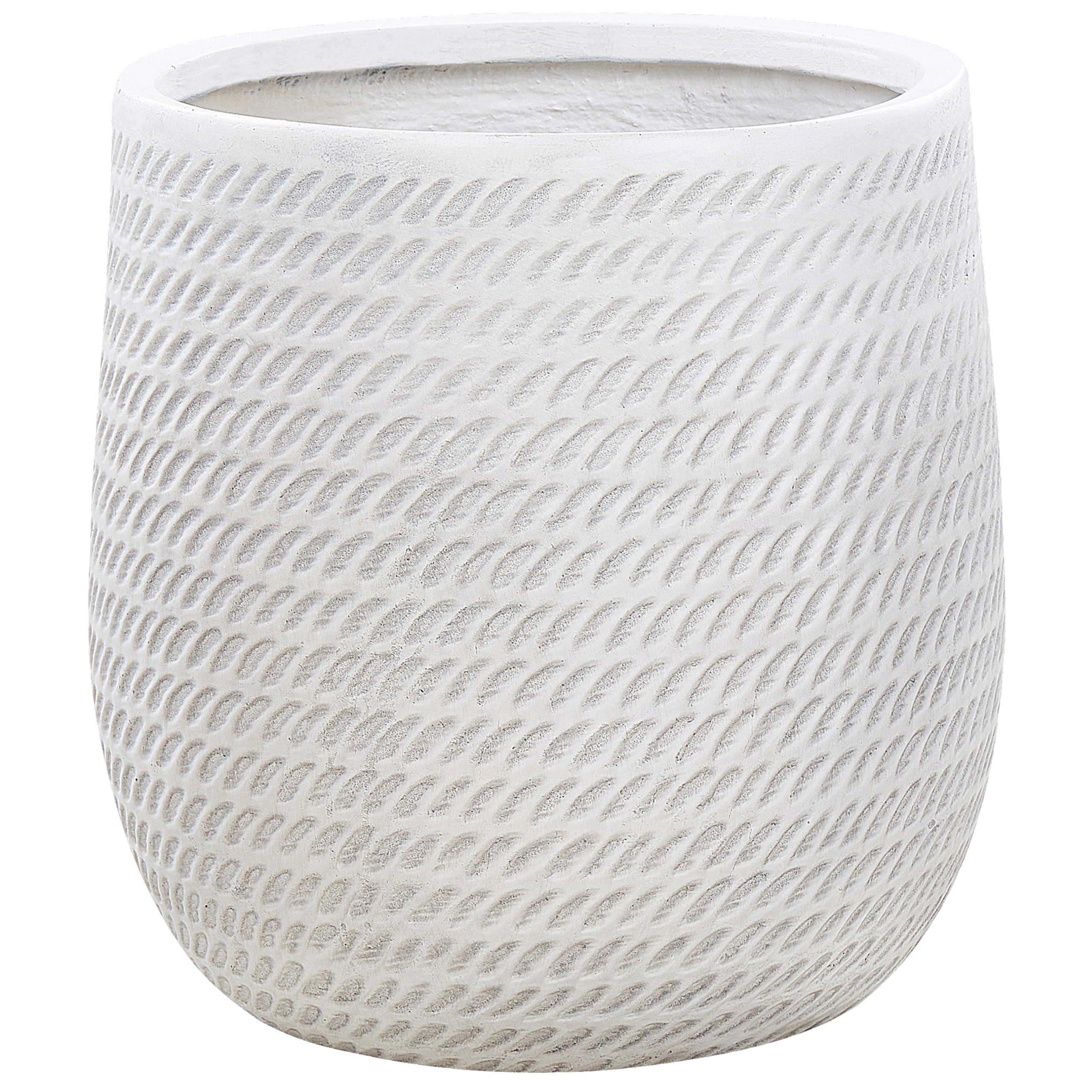 Urtepotte LIVADIA 39 cm Cremehvid