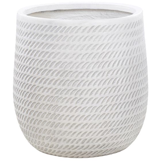Urtepotte LIVADIA 39 cm Cremehvid