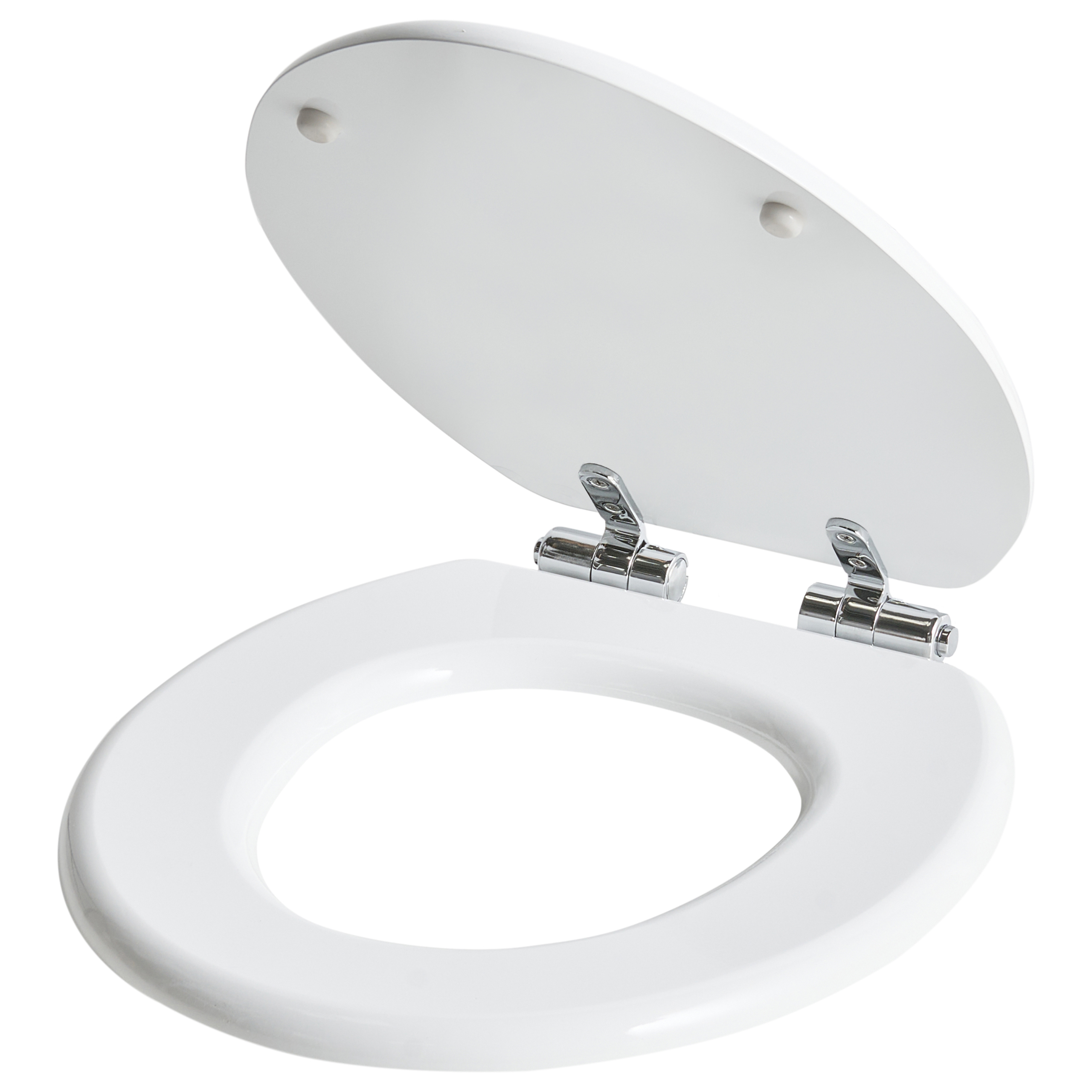 Toiletbræt MAZARUNI Soft close MDF Hvid