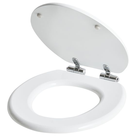 Toiletbræt MAZARUNI Soft close MDF Hvid