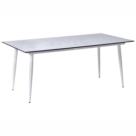 Havebord TOLENTINO 180 cm 90 cm Sten effekt Lysegrå