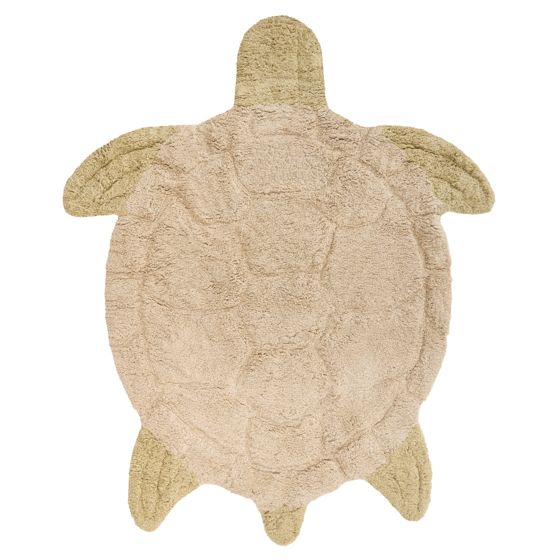 Børnetæppe TORTIE Beige 110 x 130 cm Bomuld