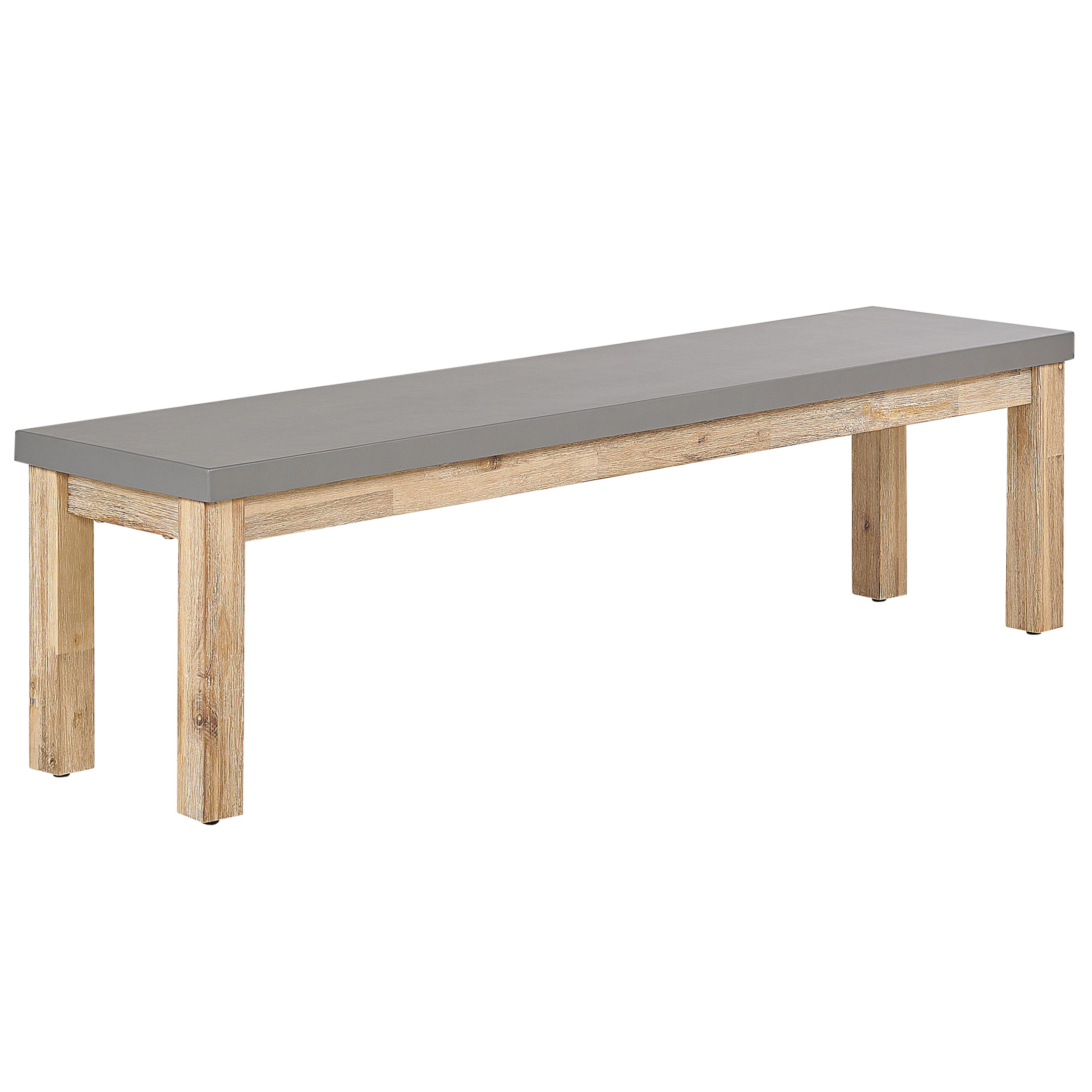 Havebænk OSTUNI 160 cm Beton Grå
