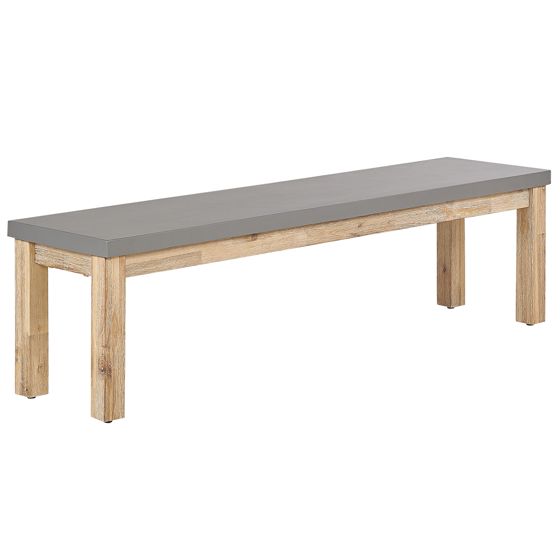 Havebænk OSTUNI 160 cm Beton Grå