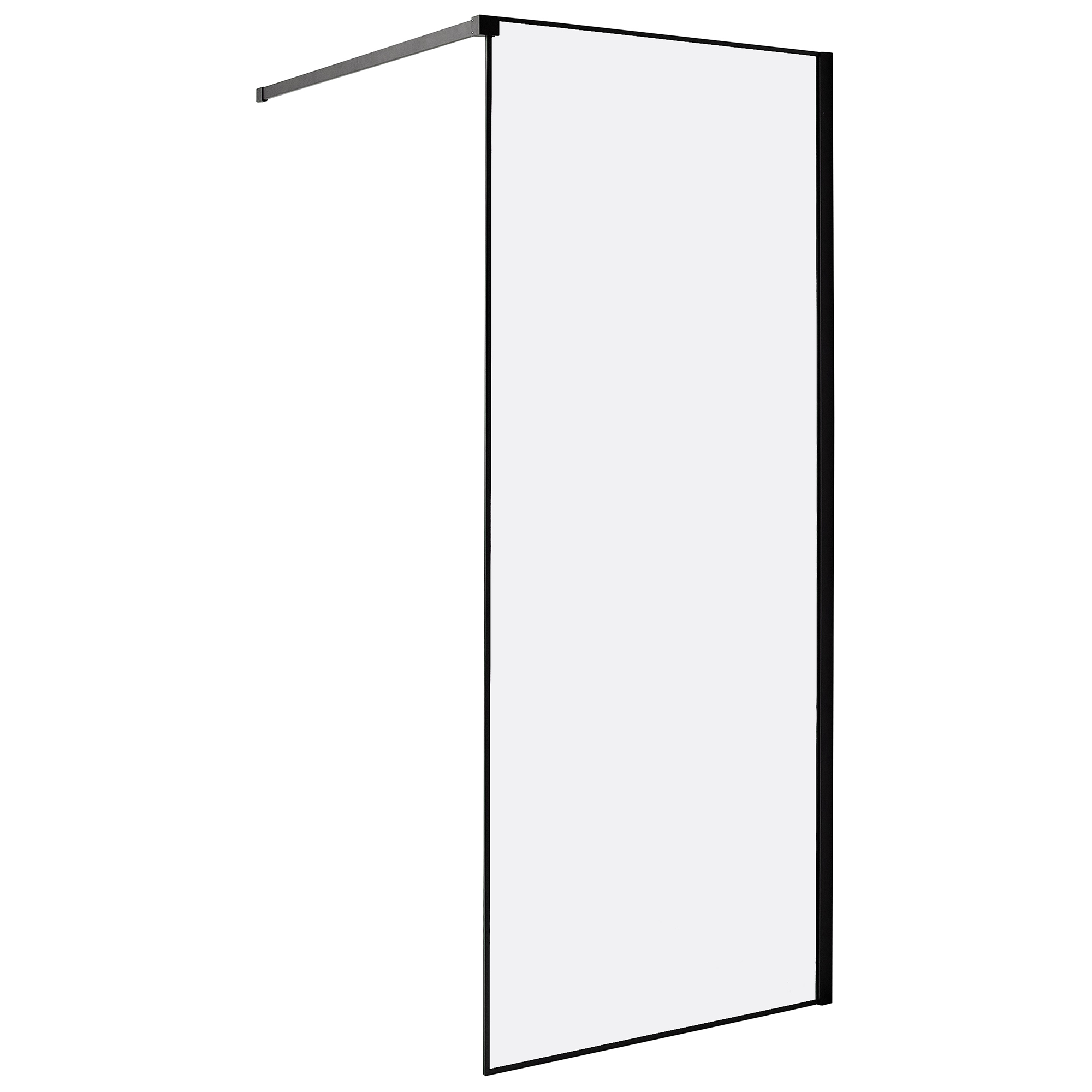 Brusevæg WASPAM 80 x 190 cm Sort