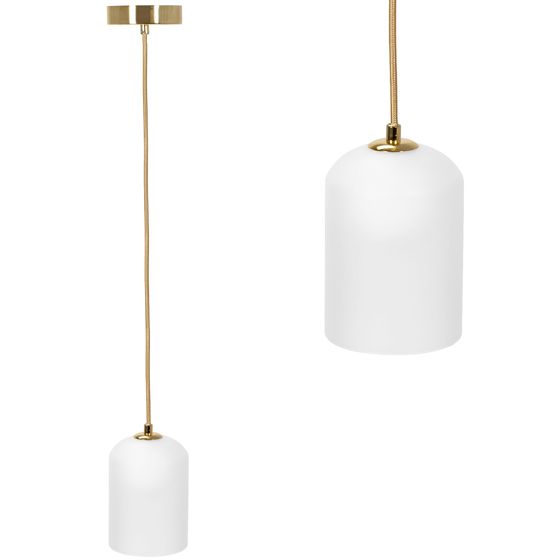 TOOLIGHT hængende loftlampe APP1169-1CP Hvid 10,5x10,5x16,5cm