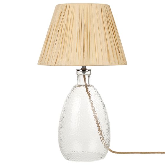 Bordlampe BLANCO Glas Naturlig