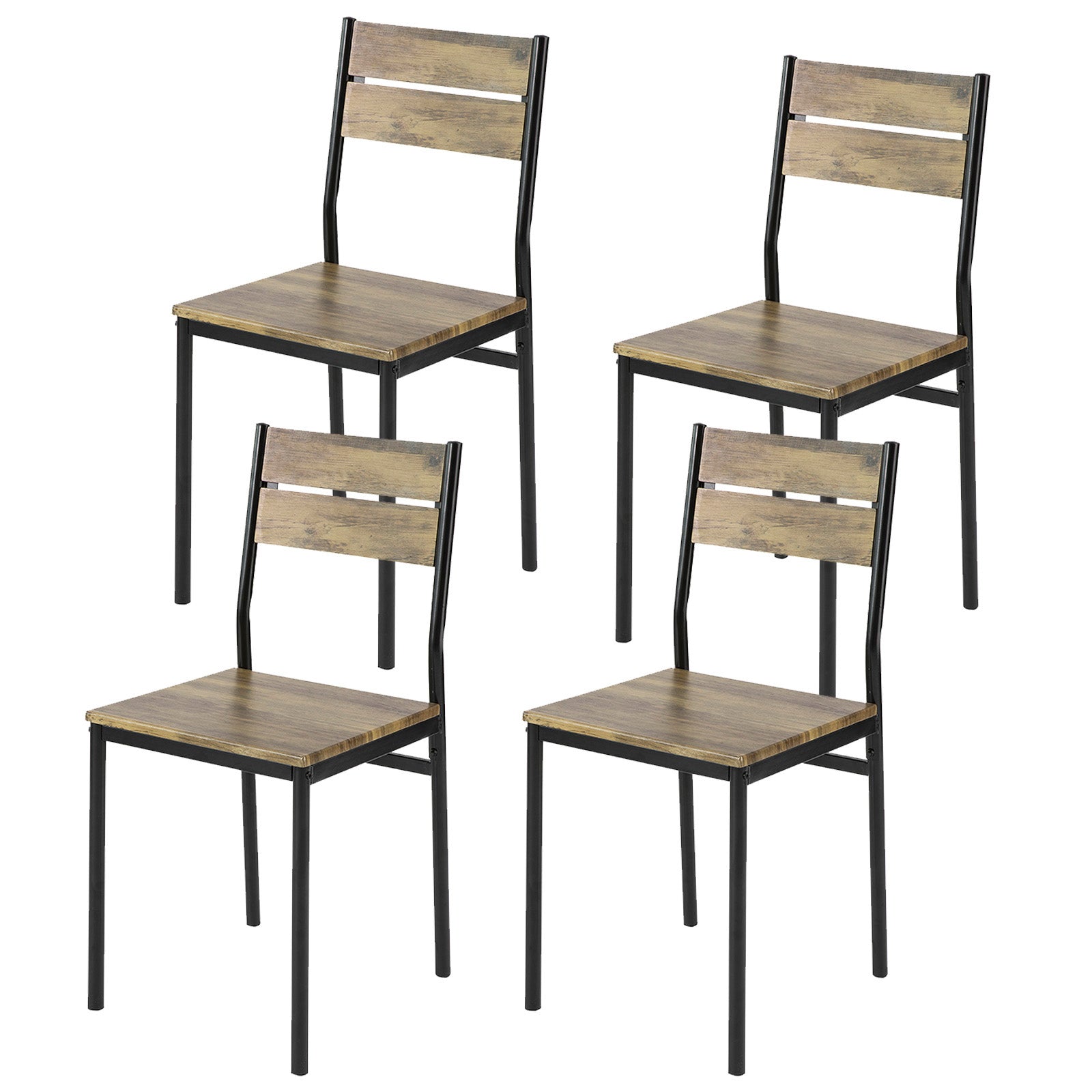 SoBuy, stol, Køkkenstole, klapstole, FST72-Nx4