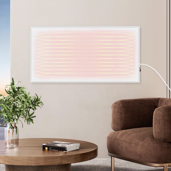 NETTLIFE Energieffektiv infrarød vægvarmer 170W med overophedningsbeskyttelse