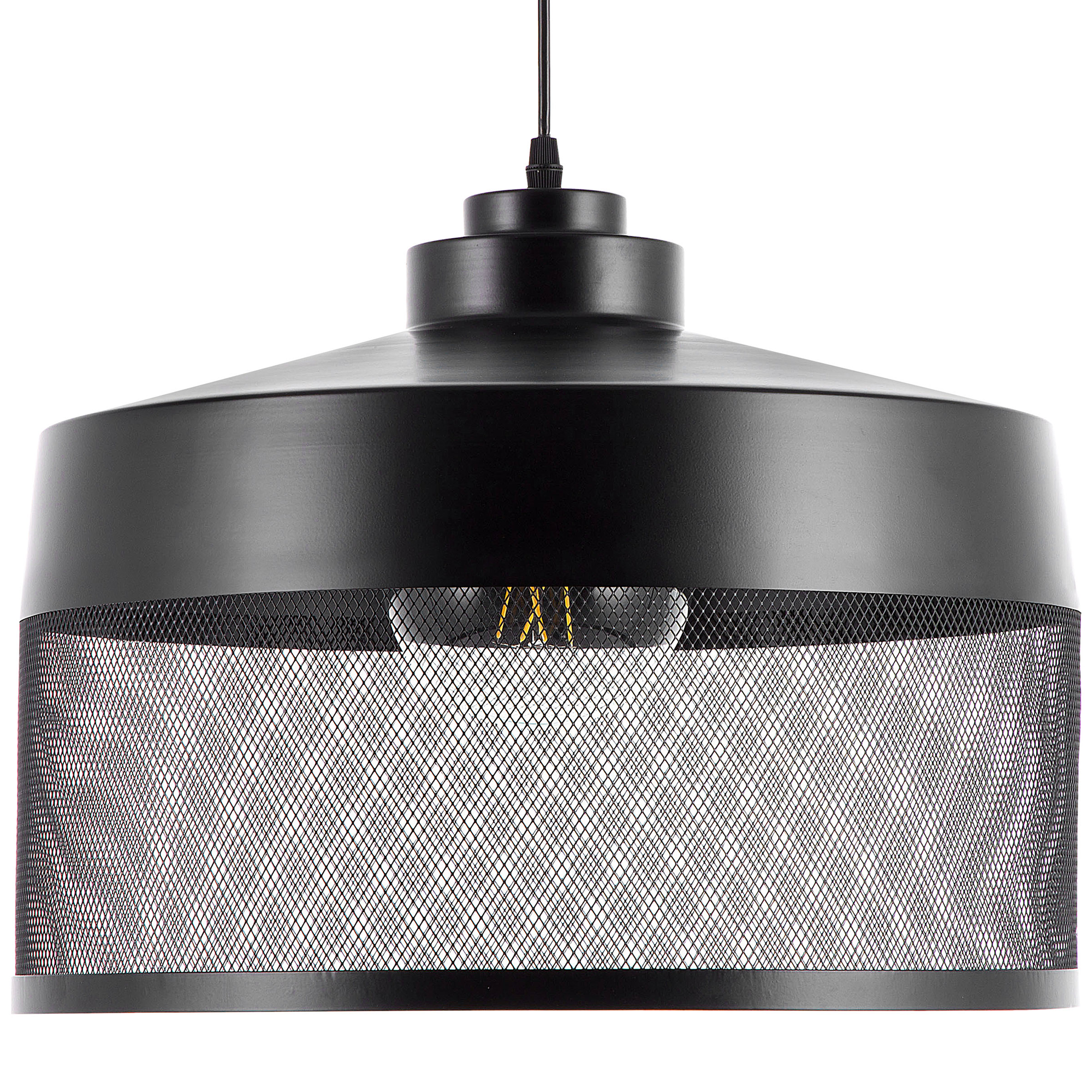 Loftlampe CARDENER Metal Sort