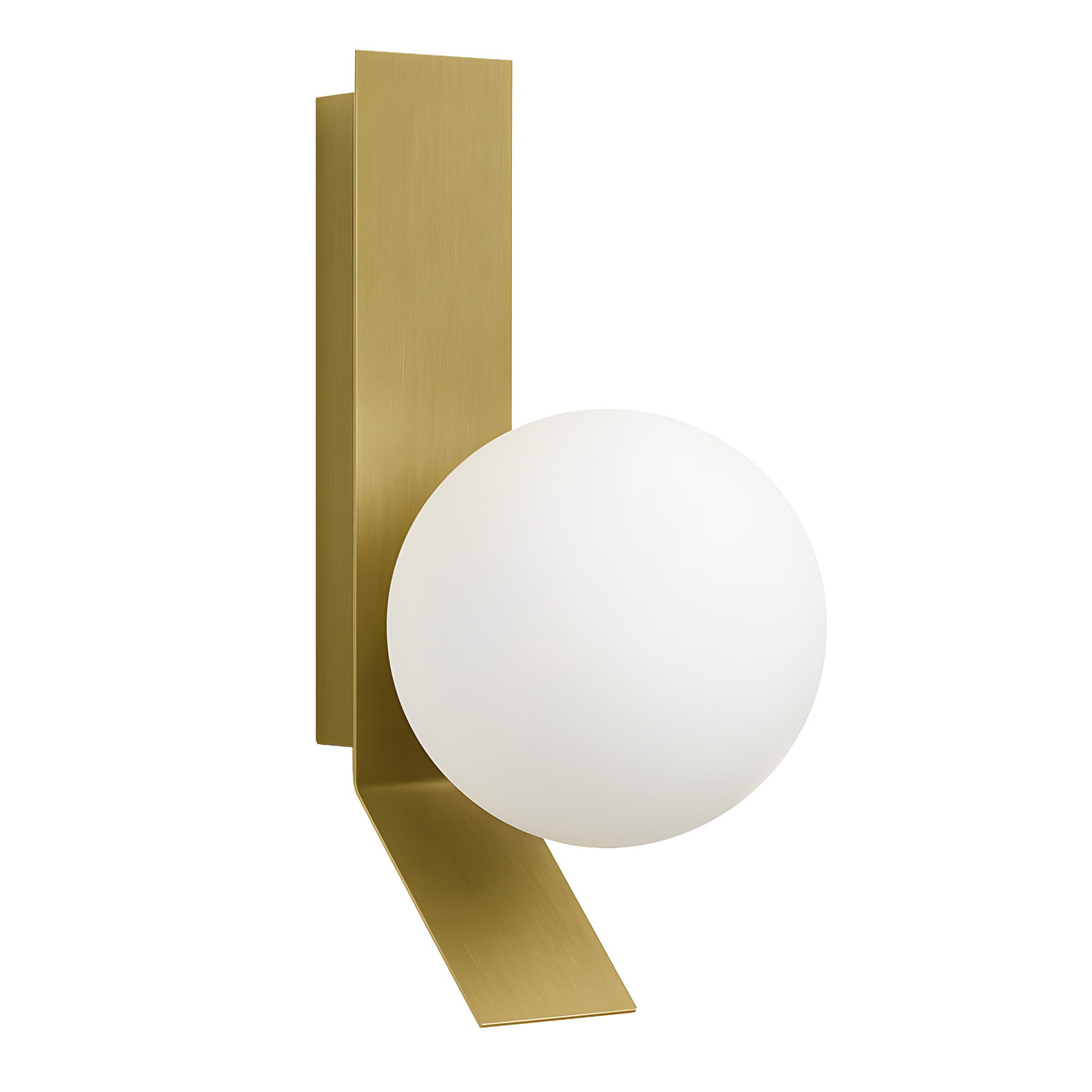 TOOLIGHT væglampe APP1759-1W Hvid/Guld 6x6x38cm