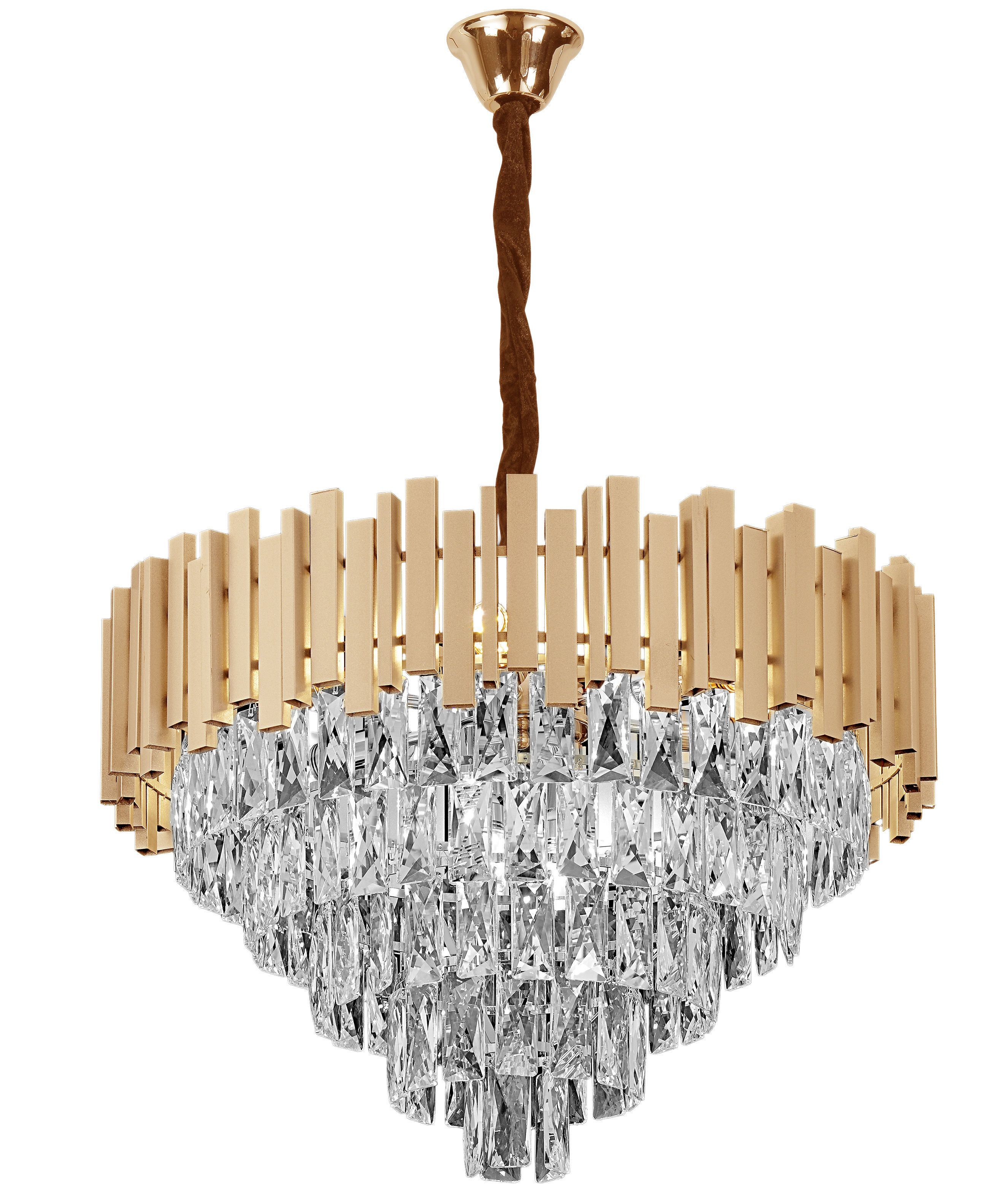 TOOLIGHT hængende loftlampe G052-CP 60CM Guld 85x58x40cm