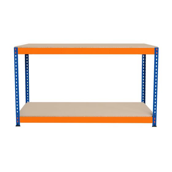 S-Rax skrivebord i 2 niveauer - 150 cm x 45 cm x 90 cm