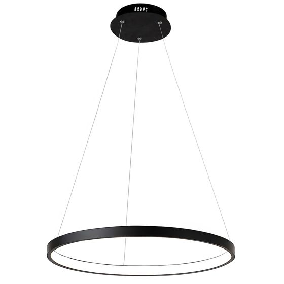 TOOLIGHT hængende loftlampe LHJ011-CP 40cm Sort 40x40x2cm